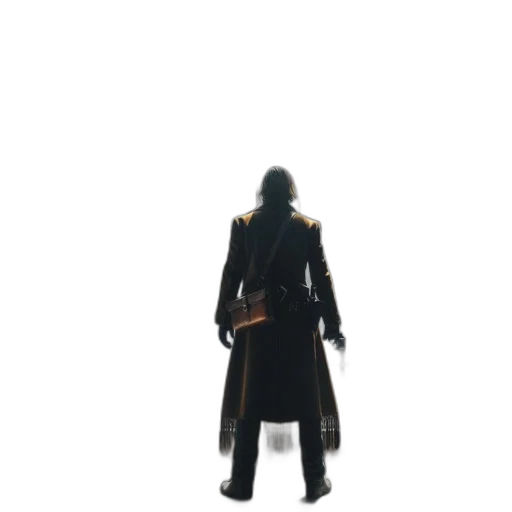 jacket, staff, weapon, sword transparent PNG cut-out