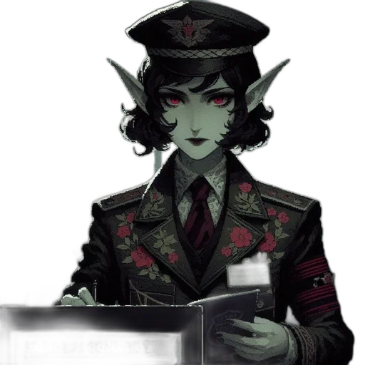 staff, hat, mask, jacket transparent PNG cut-out