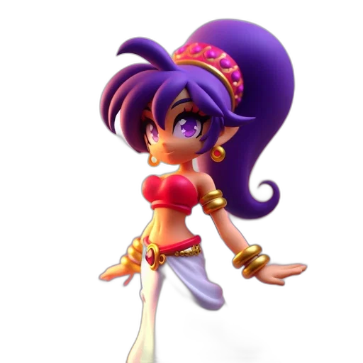 staff, dress, 3d render, concept art transparent PNG cut-out