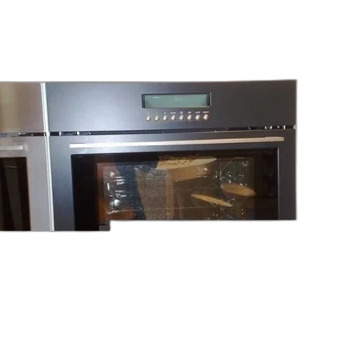 black, oven, digital, display transparent PNG cut-out