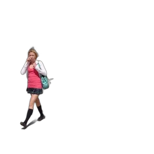 dress, jacket, shoes, staff transparent PNG cut-out