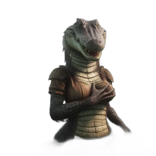 dragon, creature, animal, staff transparent PNG cut-out