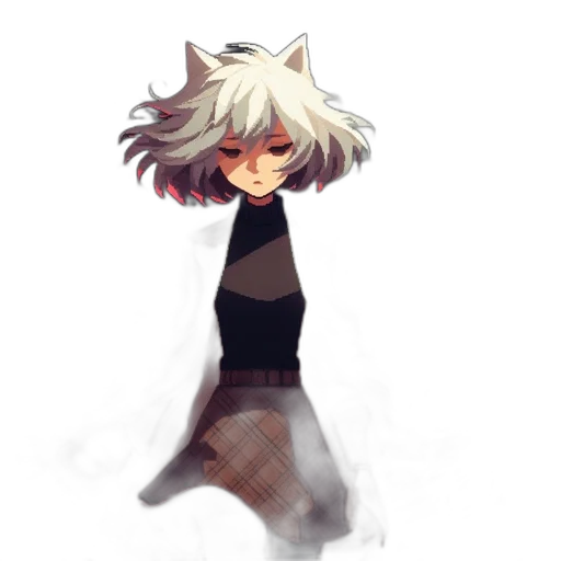 mask, creature, staff, dress transparent PNG cut-out