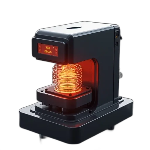 robot, 3d render, automatic, induction transparent PNG cut-out