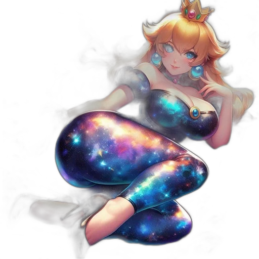 dress, crown, staff, robot transparent PNG cut-out