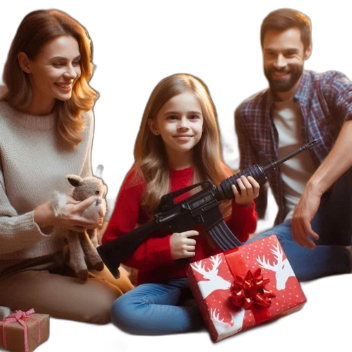 family, three, presumably, parents transparent PNG cut-out
