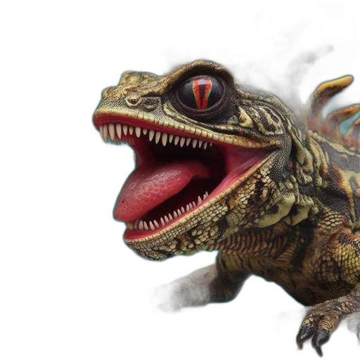 dragon, creature, animal, concept art transparent PNG cut-out