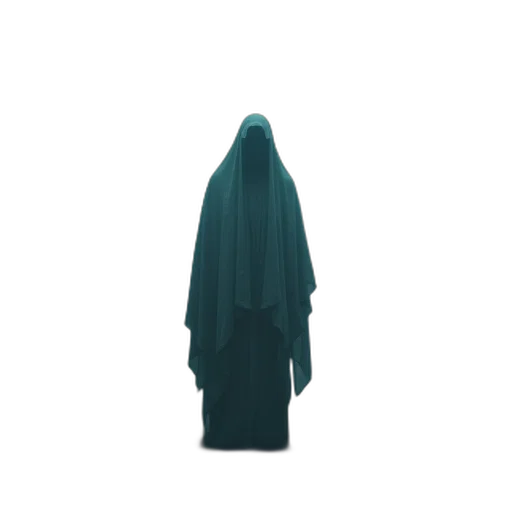 dress, jacket, mask, creature transparent PNG cut-out