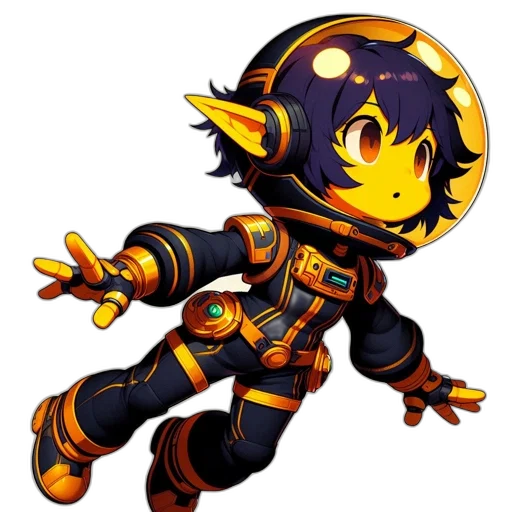 robot, staff, mask, weapon transparent PNG cut-out