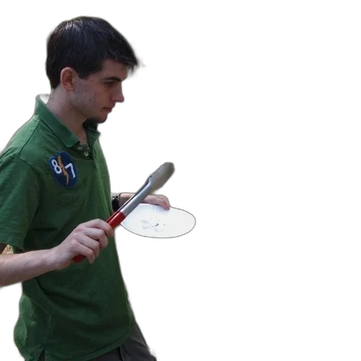 staff, weapon, jacket, man transparent PNG cut-out