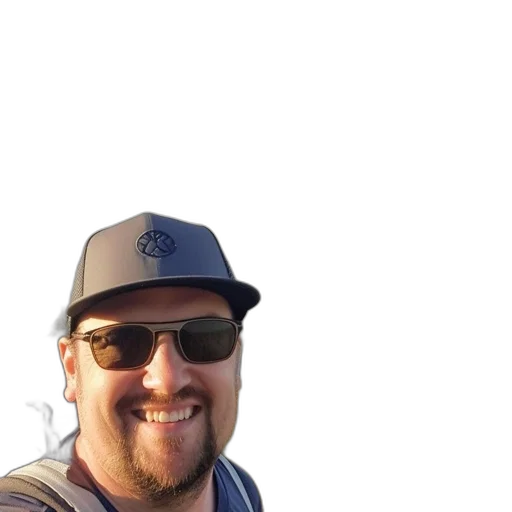 hat, staff, face, creature transparent PNG cut-out