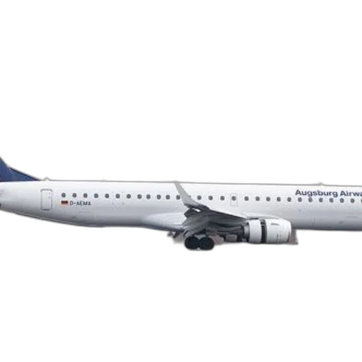 white, airplane, blue, accents transparent PNG cut-out