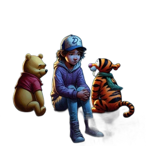 animal, concept art, pixel art, comic book art transparent PNG cut-out