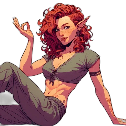 pixel art, concept art, fantasy art, comic book art transparent PNG cut-out