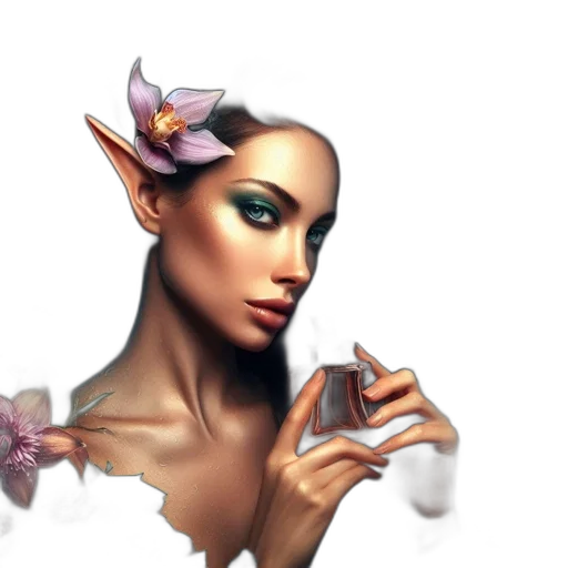 jewelry, face, mask, fantasy art transparent PNG cut-out