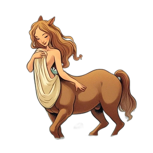 dress, animal, fantasy art, concept art transparent PNG cut-out