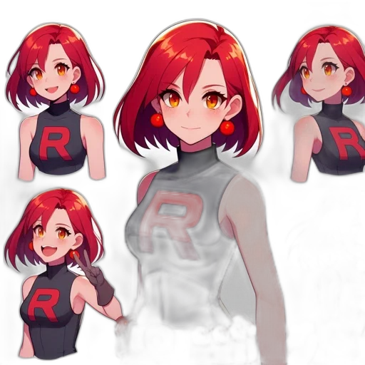dress, concept art, anime, pixel art transparent PNG cut-out