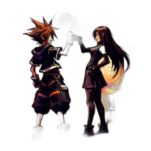 concept art, pixel art, fantasy art, anime transparent PNG cut-out