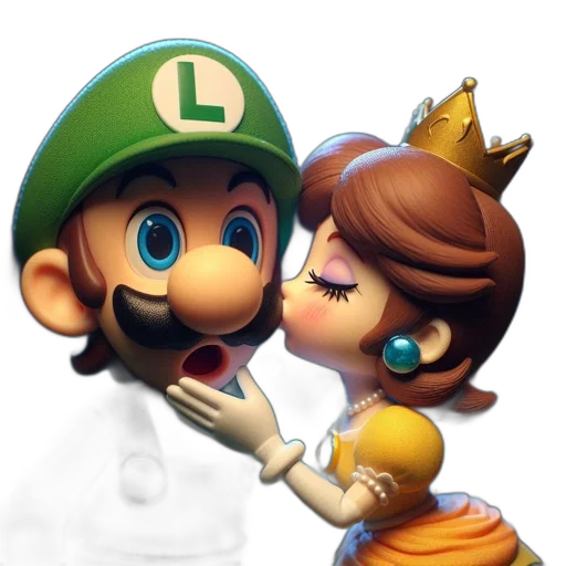 crown, face, mask, 3d render transparent PNG cut-out