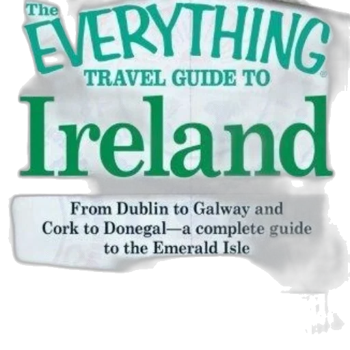 everything, travel, guide, ireland transparent PNG cut-out