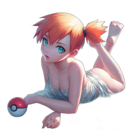 creature, dress, weapon, staff transparent PNG cut-out