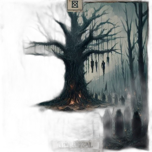 tree, creature, concept art, fantasy art transparent PNG cut-out