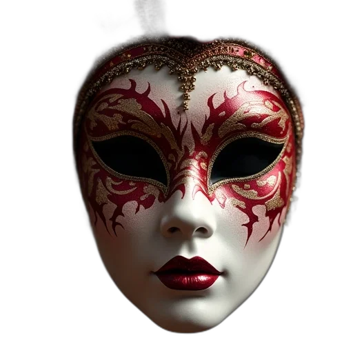 mask, face, jewelry, crown transparent PNG cut-out