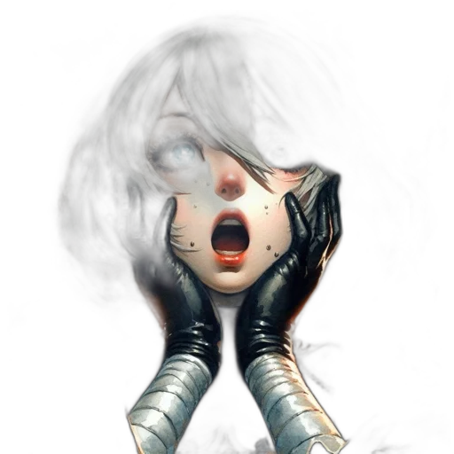mask, face, robot, creature transparent PNG cut-out