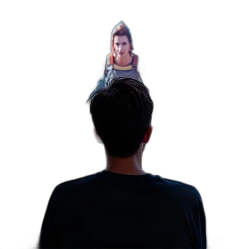 crown, staff, hair, hat transparent PNG cut-out
