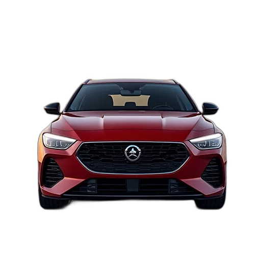 car, dragon, 3d render, vauxant transparent PNG cut-out