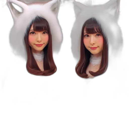 mask, face, 3d render, photorealistic transparent PNG cut-out