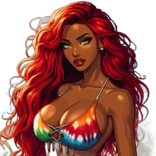 fantasy art, comic book art, concept art, pixel art transparent PNG cut-out