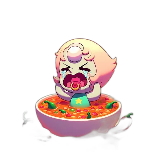 food, creature, pixel art, concept art transparent PNG cut-out