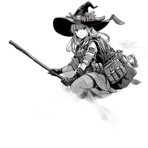 staff, hat, weapon, sword transparent PNG cut-out