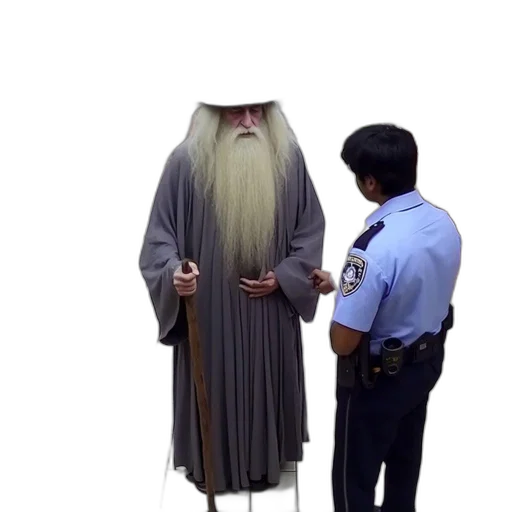 staff, sword, hair, forest transparent PNG cut-out