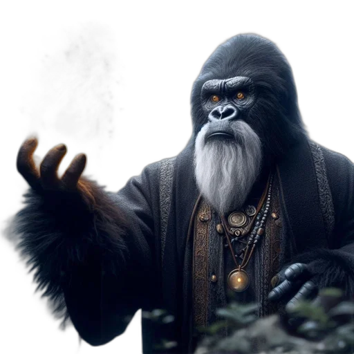 animal, creature, concept art, 3d render transparent PNG cut-out