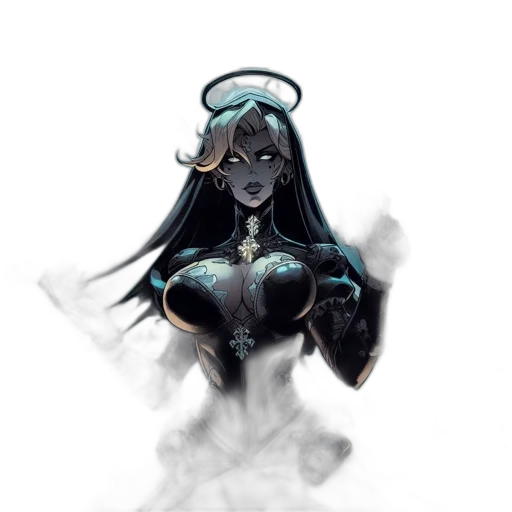 mask, robot, crown, staff transparent PNG cut-out