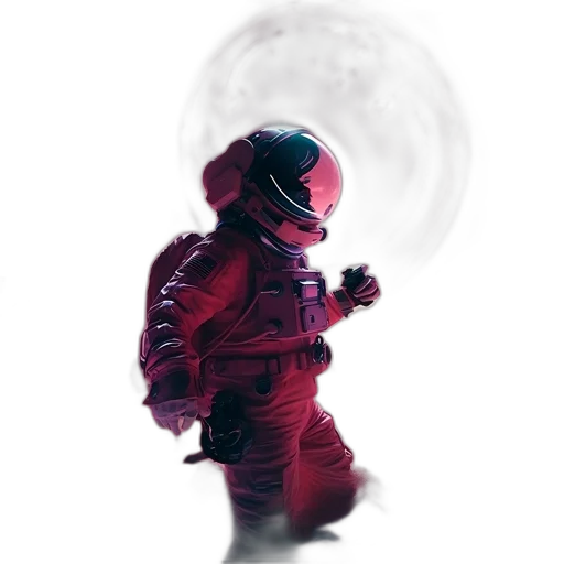 robot, jacket, creature, mask transparent PNG cut-out