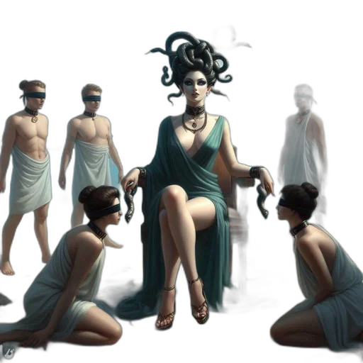 dress, staff, concept art, fantasy art transparent PNG cut-out