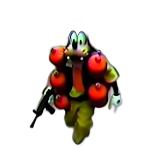 robot, weapon, creature, staff transparent PNG cut-out