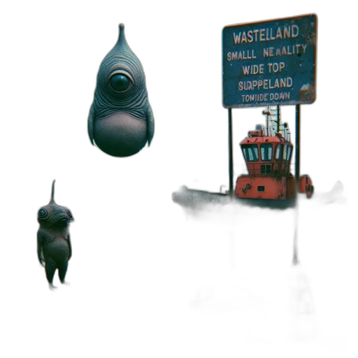 staff, robot, concept art, 3d render transparent PNG cut-out
