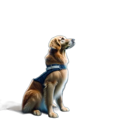 staff, animal, concept art, 3d render transparent PNG cut-out