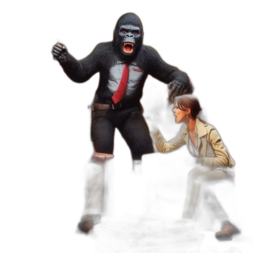 creature, jacket, animal, concept art transparent PNG cut-out