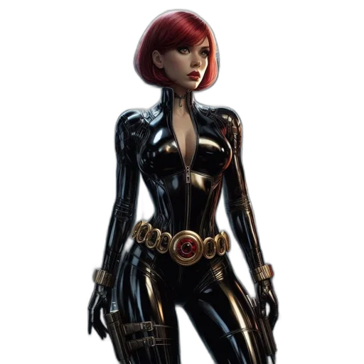 concept art, comic book art, 3d render, fantasy art transparent PNG cut-out