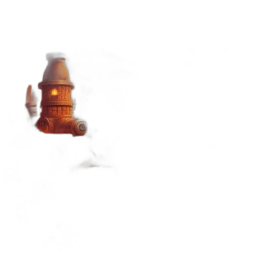 bottle, robot, weapon, building transparent PNG cut-out