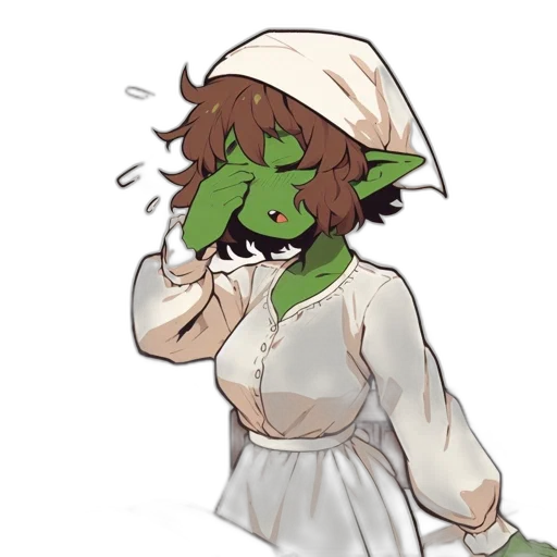 mask, staff, creature, dress transparent PNG cut-out