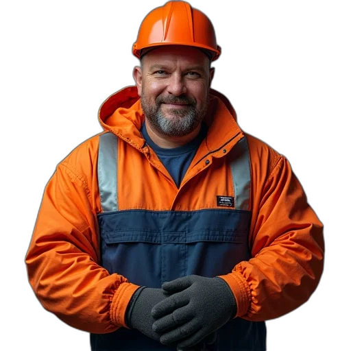 jacket, staff, hat, animal transparent PNG cut-out