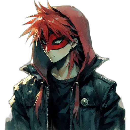 jacket, mask, face, animal transparent PNG cut-out