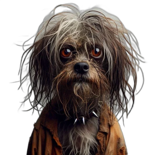 animal, creature, hair, staff transparent PNG cut-out