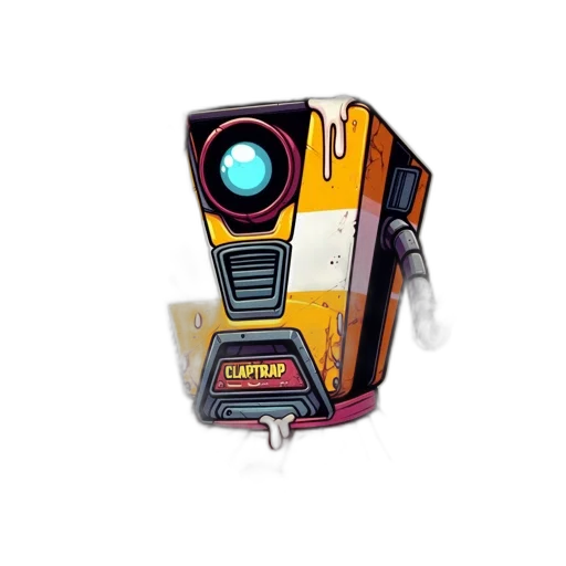 robot, weapon, staff, concept art transparent PNG cut-out